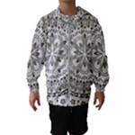 Vector Mandala Drawing Decoration Kids  Hooded Windbreaker