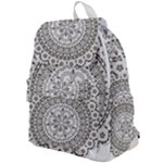 Vector Mandala Drawing Decoration Top Flap Backpack