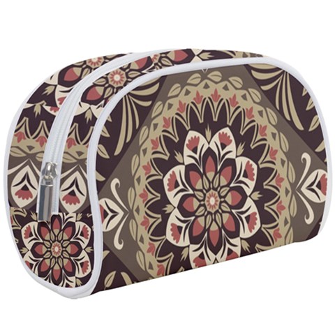 Seamless Pattern Floral Flower Make Up Case (Large) from ArtsNow.com