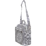 Vector Mandala Drawing Decoration Crossbody Day Bag