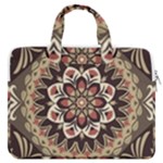 Seamless Pattern Floral Flower MacBook Pro 13  Double Pocket Laptop Bag