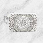 Vector Mandala Drawing Decoration Canvas Cosmetic Bag (Small)