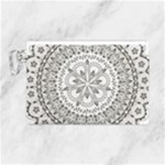 Vector Mandala Drawing Decoration Canvas Cosmetic Bag (Large)
