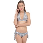 Vector Mandala Drawing Decoration Tie It Up Bikini Set