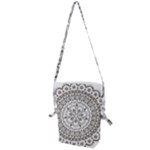 Vector Mandala Drawing Decoration Folding Shoulder Bag