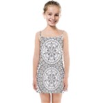Vector Mandala Drawing Decoration Kids  Summer Sun Dress