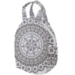 Vector Mandala Drawing Decoration Travel Backpack