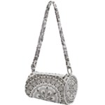 Vector Mandala Drawing Decoration Mini Cylinder Bag