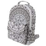 Vector Mandala Drawing Decoration Flap Pocket Backpack (Small)
