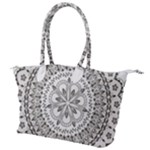 Vector Mandala Drawing Decoration Canvas Shoulder Bag