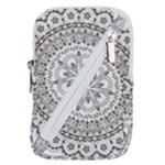 Vector Mandala Drawing Decoration Belt Pouch Bag (Small)