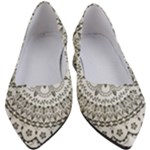 Vector Mandala Drawing Decoration Women s Block Heels 