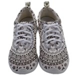 Vector Mandala Drawing Decoration Mens Athletic Shoes