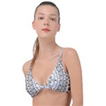 Vector Mandala Drawing Decoration Knot Up Bikini Top
