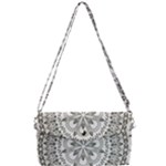 Vector Mandala Drawing Decoration Removable Strap Clutch Bag