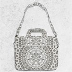 Vector Mandala Drawing Decoration MacBook Pro 13  Shoulder Laptop Bag 