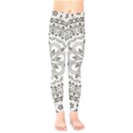 Vector Mandala Drawing Decoration Kids  Classic Winter Leggings