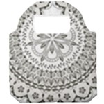 Vector Mandala Drawing Decoration Foldable Grocery Recycle Bag