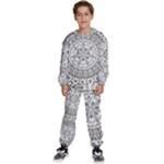 Vector Mandala Drawing Decoration Kids  Sweatshirt set