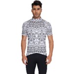 Vector Mandala Drawing Decoration Men s Short Sleeve Cycling Jersey