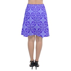 Chiffon Wrap Front Skirt 