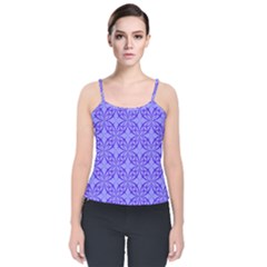 Velvet Spaghetti Strap Top 