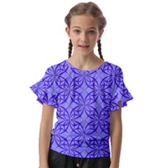 Kids  Cut Out Flutter Sleeves 