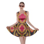 Kaleidoscope Art Pattern Ornament Skater Dress