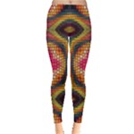 Kaleidoscope Art Pattern Ornament Everyday Leggings 