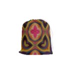 Kaleidoscope Art Pattern Ornament Drawstring Pouch (Small)