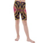 Kaleidoscope Art Pattern Ornament Kids  Mid Length Swim Shorts