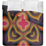 Kaleidoscope Art Pattern Ornament Duvet Cover Double Side (King Size)