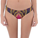 Kaleidoscope Art Pattern Ornament Reversible Hipster Bikini Bottoms