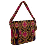 Kaleidoscope Art Pattern Ornament Buckle Messenger Bag