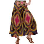 Kaleidoscope Art Pattern Ornament Women s Satin Palazzo Pants