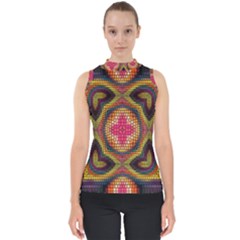 Mock Neck Shell Top 