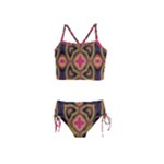 Kaleidoscope Art Pattern Ornament Girls  Tankini Swimsuit