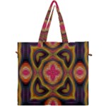 Kaleidoscope Art Pattern Ornament Canvas Travel Bag