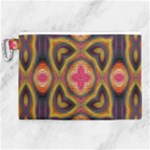 Kaleidoscope Art Pattern Ornament Canvas Cosmetic Bag (XL)