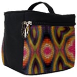 Kaleidoscope Art Pattern Ornament Make Up Travel Bag (Big)
