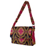 Kaleidoscope Art Pattern Ornament Full Print Messenger Bag (S)