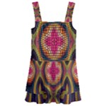 Kaleidoscope Art Pattern Ornament Kids  Layered Skirt Swimsuit