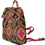 Kaleidoscope Art Pattern Ornament Buckle Everyday Backpack