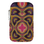 Kaleidoscope Art Pattern Ornament Waist Pouch (Small)