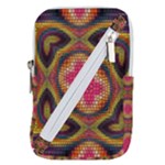 Kaleidoscope Art Pattern Ornament Belt Pouch Bag (Small)