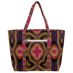 Zip Up Canvas Bag 