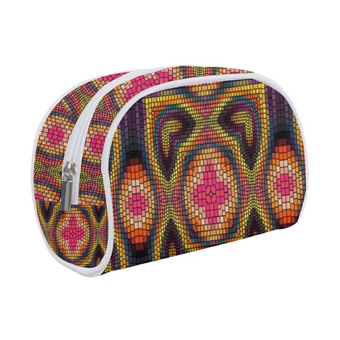 Kaleidoscope Art Pattern Ornament Make Up Case (Small) from ArtsNow.com