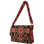 Kaleidoscope Art Pattern Ornament Full Print Messenger Bag (L)