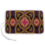 Kaleidoscope Art Pattern Ornament Pen Storage Case (S)