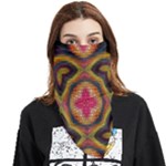 Kaleidoscope Art Pattern Ornament Face Covering Bandana (Triangle)